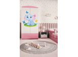 Armadio Per Bambini Babydreams Armadio Ad Ante Battenti Armadio Elefante Rosa Chiaro
