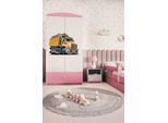 Armadio Per Bambini Babydreams Armadio Ad Ante Battenti Armadio Camion Rosa Chiaro