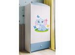 Armadio Per Bambini Babydreams Armadio Ad Ante Battenti Armadio Elephant Blu