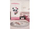 Armadio Per Bambini Babydreams Armadio Ad Ante Battenti Armadio Panda Rosa Chiaro