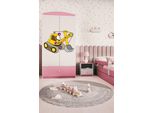 Armadio Per Bambini Babydreams Armadio Ad Ante Battenti Armadio Excavator Rosa Chiaro