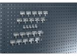 Bott PL-35 Assortimento Di Ganci Da 25 Pezzi (Supporto Per Assortimento Di Ganci Per Lastre Forate)