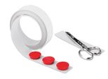 Nastro Magnetico Magnetoplan Bianco, Autoadesivo, 35 Mm X 5 M