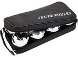 Set Da Bocce - 8 Palline In Sacchetto Nero Con Zip