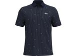 Under Armour Golf Playoff 3.0 Polo A Maniche Corte Stampata Blu S Uomo Blu S