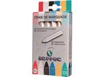 Gesso Per Marcatura Bianco Non Rivestito 12 Pezzi/Scatola Soppec