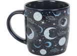 Something Different - Tazza Da Caffè, Moon SD10567 (Taglia Unica) (Blu/Bianco/Nero)