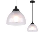 Lampada A Sospensione Venice A 1 Luce Con Paralume In Vetro Opalino E27