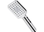 Soffione Doccia Rettangolare Cromato Eloa Con 3 Getti