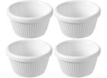 AuflaufföRmchen 4 StüCk, Hendi, 50 Ml, Ø70X(H)35Mm