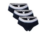 Confezione 3 Slip Mutanda Uomo Tripack Bikkembergs Articolo B41318L0H, 3000 Blu, L, Cotone 94%,Spandex 6%