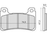 Rms Honda Cbr 600Rr 225102953 Pastiglie Freno Sinterizzate Argento Argento Taglia Unica
