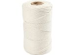Creativ Company Cordone Macrame Bianco Sporco, 198 M