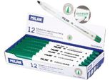 Pennarelli Milano Lavagna Bianca 12 Pezzi Pvc Verde