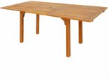 Tavolo Allungabile Aktive 200 X 74 X 100 Cm In Legno Di Acacia