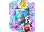 Pittura Per Numeri Con Cornice Passport Ghibli 40X50 Cm