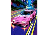 Painting By Numbers Quadri Neon Ride 40X50 Cm