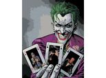 Pittura Con I Numeri Con Cornice Quadri Da Dipingere - Joker E Carte 40X50 Cm