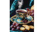Pittura A Numeri Con Telaio Quadri Per Dipingere - Caffè Alla Turca 40X50 Cm