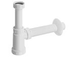 Accessori Bruckner - Sifone Per Lavabo 1 1/4, Scarico 40 Mm, Bianco 151.109.0