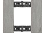 Blende 2 Metallmodul Bticino Living Now KA4802N_