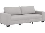 Vidaxl Divano A 3 Posti Grigio Nuvola 220X77X82 Cm Tessuto