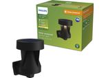 Philips Lampada Da Parete Avery, 1,8 W, Lampada Da Parete Per Esterni, Nero, Plastica, IP44, Giardino, Terrazza, Contemporaneo