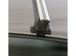 Menabo Omega | Portapacchi - Hyundai Genesis (Hd) 4 Porte 2015-2016 - Argento - Alluminio - Lunghezza 130 Cm - Portapacchi Hyundai - Omologato Tuv & Iso