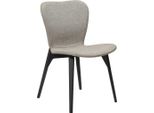 (Set Di 2) Sedia Da Pranzo Paragon Dan-Form Bouclé Marrone Chiaro.