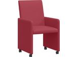 Vidaxl Sedie Da Pranzo 2 Pezzi Rosso Vino 57 X 66 X 94 Cm Similcuoio