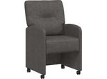 Vidaxl Sedie Da Pranzo 2 Pezzi Nero 57 X 67 X 95 Cm Similcuoio