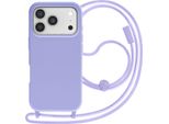 Avizar, Custodia Per Iphone 17 Pro Max Soft-Touch Con Cinturino, Lavanda
