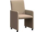 Vidaxl Sedie Da Pranzo 2 Pezzi Cappuccino 57 X 66 X 94 Cm Similcuoio