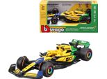 Bburago 18-38214 - Automodello - F1 Mclaren MCL38 "Monaco (Senna)"" #4 Norris, '24 (Scala 1:43)"