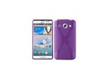 Cadorabo Custodia Per Telefono Cellulare Per Lg Optimus G Pro In Viola Cover Tpu Silicone Back Cover Case