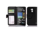 Custodia Cadorabo Per Htc One Max T6 In Nero Cover Posteriore Protezione Telefono Cellulare Cover Libro Custodia Libretto Slot Per Carte Di Credito