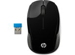 Hp Maus 200 Schwarz Kabellos Scrollrad Optisch