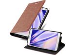 Cadorabo Custodia Per Samsung Galaxy Note 3 Custodia Protettiva In Marrone Custodia Per Cellulare Cover Chiusura Magnetica