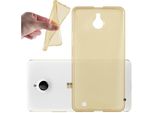 Cadorabo Cover Per Nokia Lumia 850 Cover Protettiva In Giallo Custodia Protettiva In Silicone Tpu Cover Case