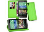 Cadorabo Custodia Per Htc Desire 820 Custodia Protettiva In Verde Custodia Per Cellulare Cover Chiusura Magnetica