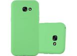 Cadorabo Custodia Per Samsung Galaxy A5 2017 Custodia Protettiva In Verde Custodia Per Telefono Cellulare Tpu Custodia In Silicone Cover