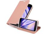 Cadorabo Custodia Per Cellulare Per Samsung Galaxy Xcover 4 / Xcover 4S Custodia Protettiva In Rosa Cover Etui Book Case Booklet