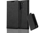 Cadorabo Cover Per Lg K7 2017 Cover Protettiva In Nero Custodia Per Telefono Cellulare Cover Chiusura Magnetica