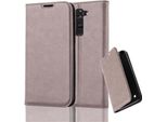 Cadorabo Cover Per Lg K7 2017 Cover Protettiva In Marrone Custodia Per Telefono Cellulare Cover Chiusura Magnetica