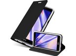 Cadorabo Custodia Per Cellulare Per Lg X Power Custodia Protettiva In Nero Cover Etui Book Case Booklet