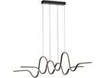 Paul Neuhaus Pendelleuchte "Altitude", Schwarz, 1, Ø 0Cm H: 60Cm, 1 Stk., Leuchten, Led, Dimmbar, Simply Dim, Memory, Nach Trennung Vom Netz, Comfort Lift, Pendelleuchte