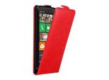 Cadorabo Cover Per Nokia Lumia 929 / 930 Cover Protettiva In Rosso Flip Case Custodia Del Telefono Cellulare Cover