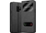 Cadorabo Custodia Protettiva Per Samsung Galaxy S9 Cover In Nero Custodia Del Telefono Cellulare Custodia A Libro Cover Case