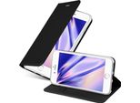 Cadorabo Custodia Per Cellulare Per Apple Iphone 7 / 7S / 8 / Se 2020 Custodia Protettiva In Nero Cover Etui Book Case Booklet