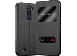 Cadorabo Custodia Protettiva Per Lg K8 2016 Cover In Nero Custodia Del Telefono Cellulare Custodia A Libro Cover Case
